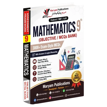 Mathematics 9th Objective MCQs Bank