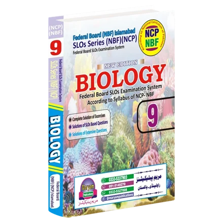 9th Class Biology KeyBook Federal Board SLOs Notes NCP NBF