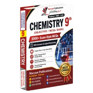 Chemistry 9th MCQs Bank – Federal, NBF & AJK